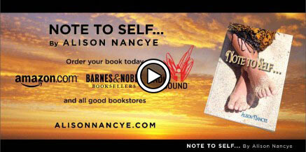 Book Trailer: Note To Self – Alison Nancye